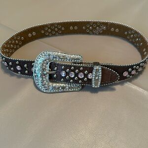 Girls Rhinestone Belt